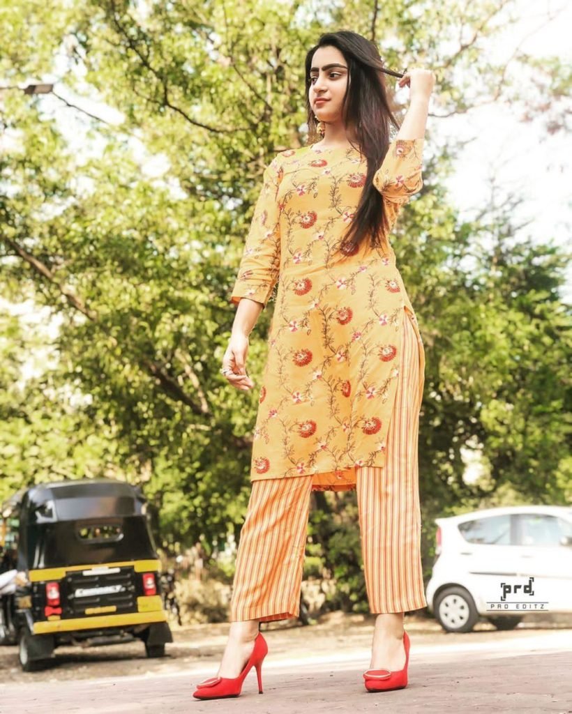 Aliya Ojha in Punjabi Suit
